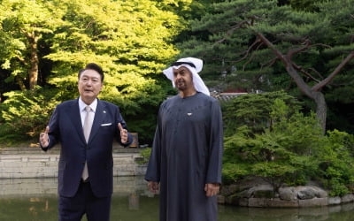 첫 '국빈 방문' UAE 대통령···이재용부터 방시혁까지 만난 이유는